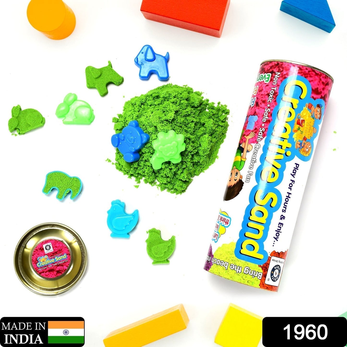 Kinetic Sand Kit – Soft Sand Clay for Kids' Activities