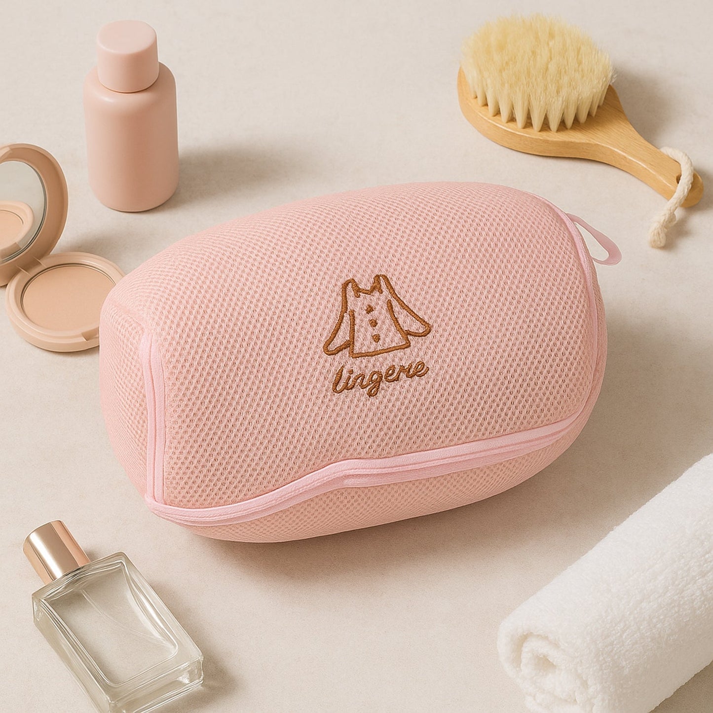 Premium Lingerie/Bra Laundry Wash Bag - (1 Pc)