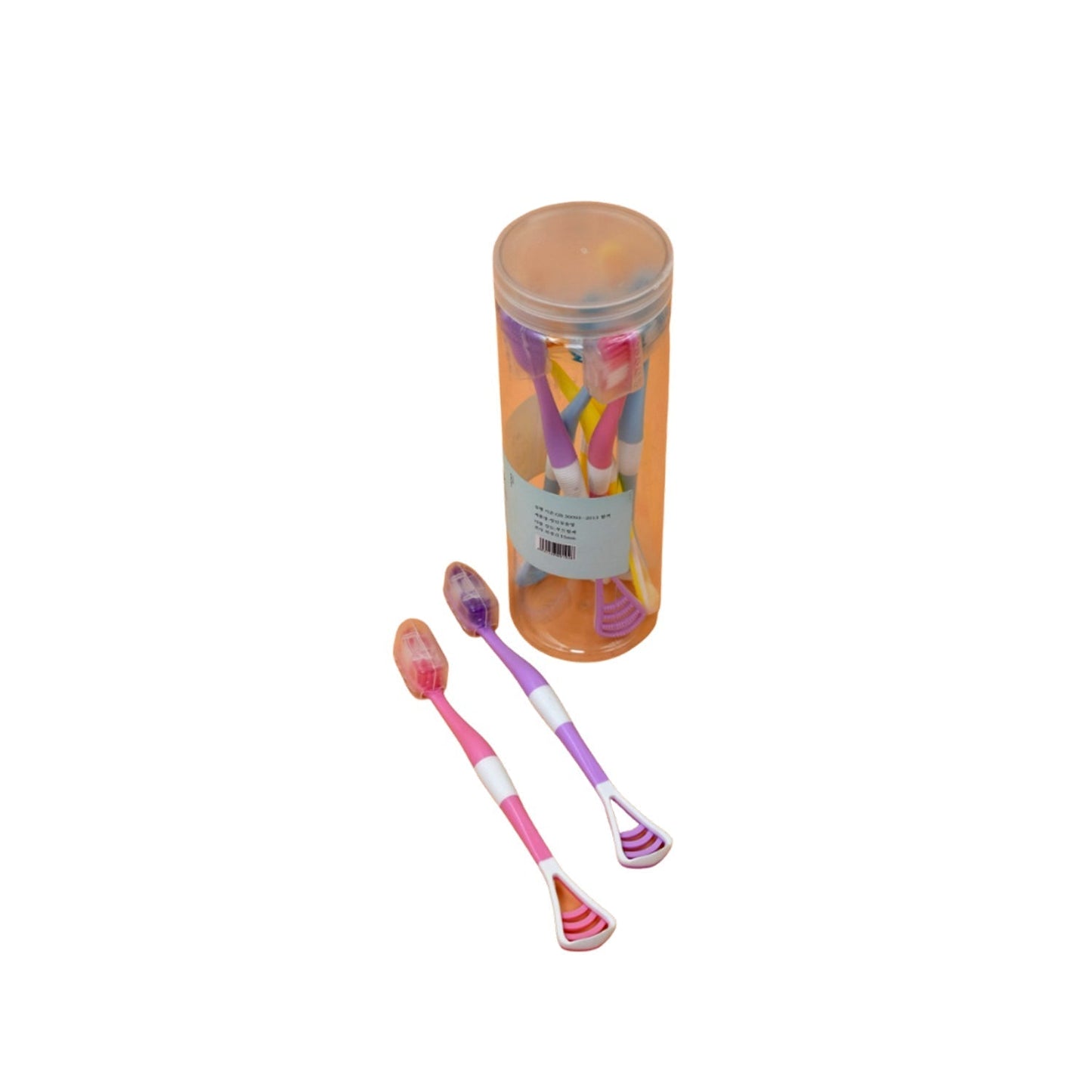 8 Pc 2-in-1 Toothbrush Case for Family Use