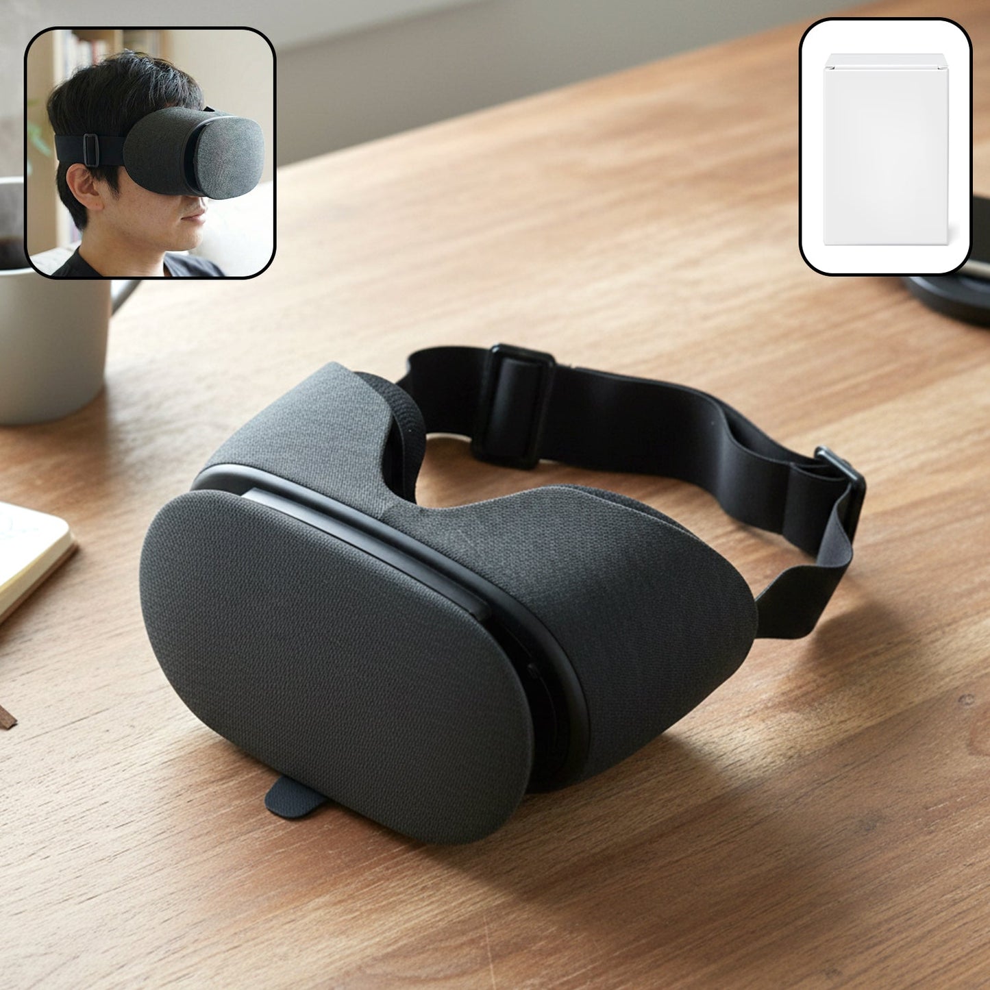 VR Headset Comfort Eye Mask Cover, Virtual Reality Glasses (1 Pc)