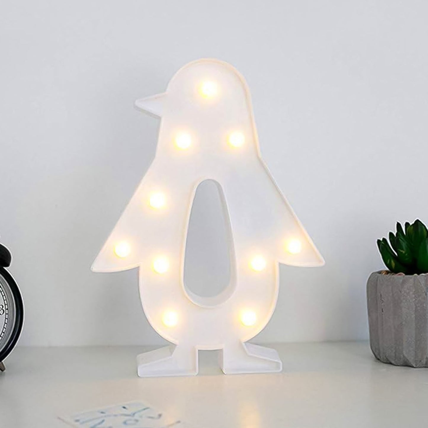 Penguin Shaped Light LED Light Kids Room (1 Pc / Battery Not Included)