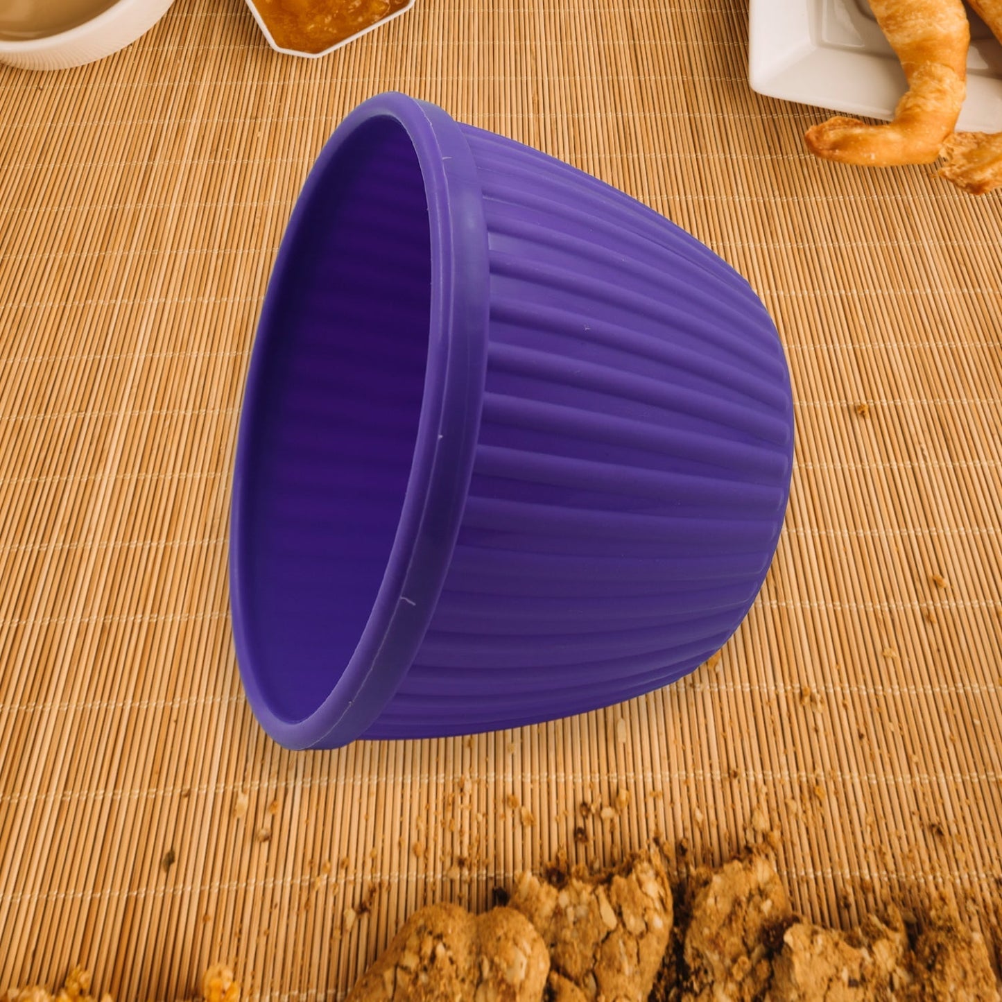 Plastic Round Noodles Maggie Bowl, Soup Bowls for Easy Perfect Breakfast Cereals, Fruits, Beverages, Essentials, Salad, Pasta, Snack Bowl, Microwave Safe, Safe (1 Pc)f