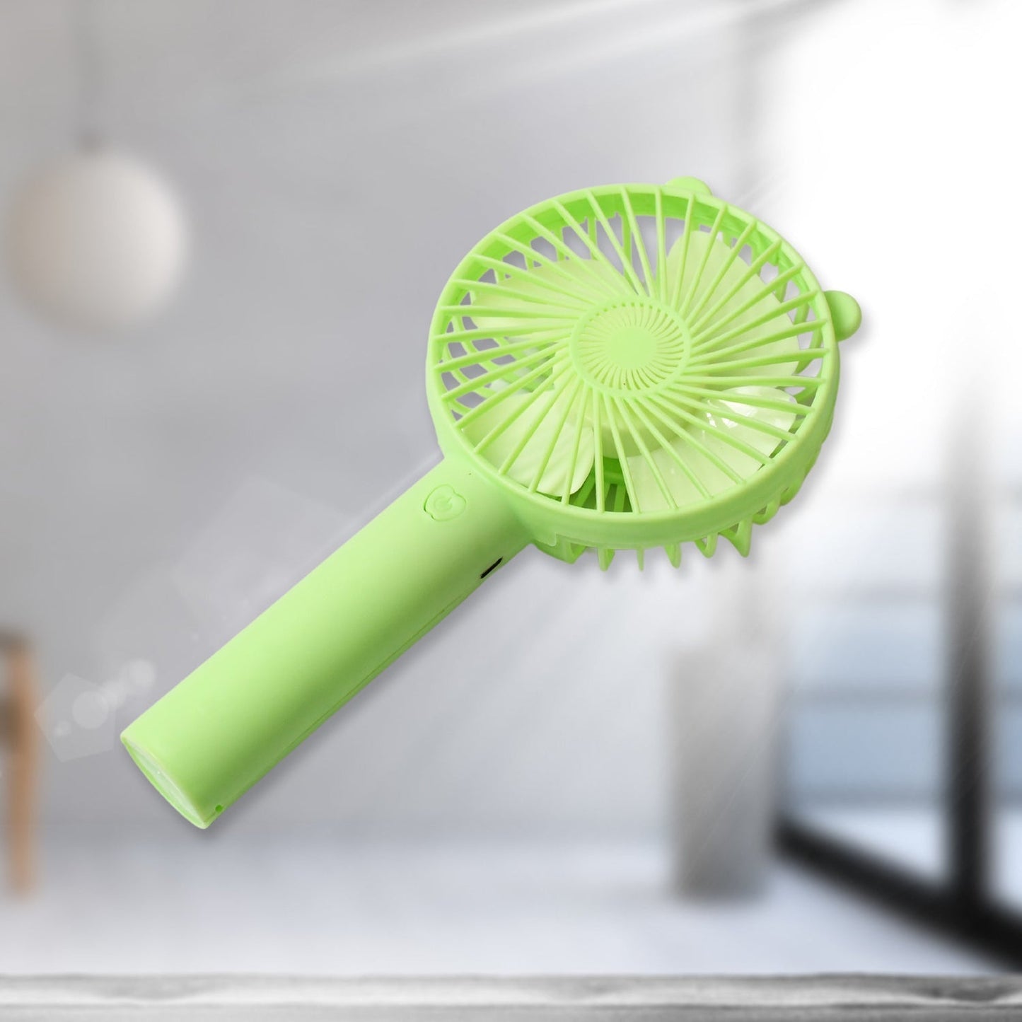 Portable Classic Hand Fan - 3-Speed Table Fan (Battery Not Included)