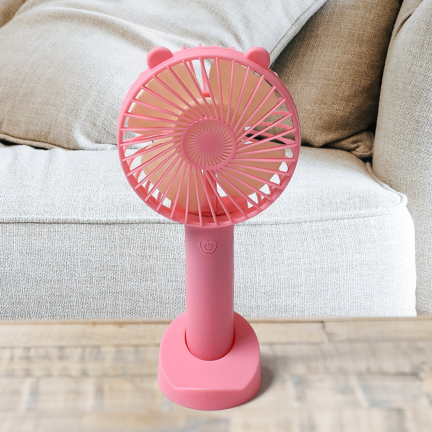 Portable Classic Hand Fan - 3-Speed Table Fan (Battery Not Included)
