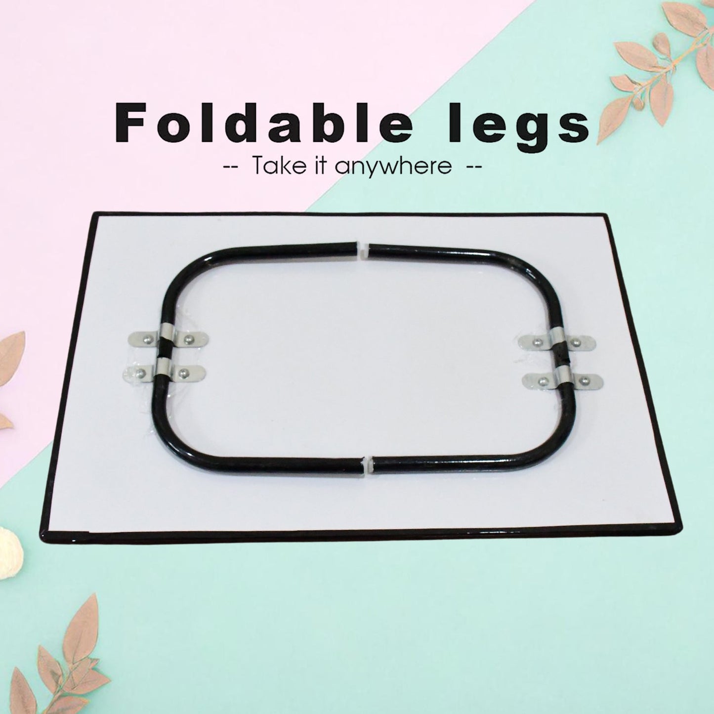 Foldable Multipurpose Mix Design Games Table Board || Bed Study Table (48 × 28 Cm / 1 Pc)