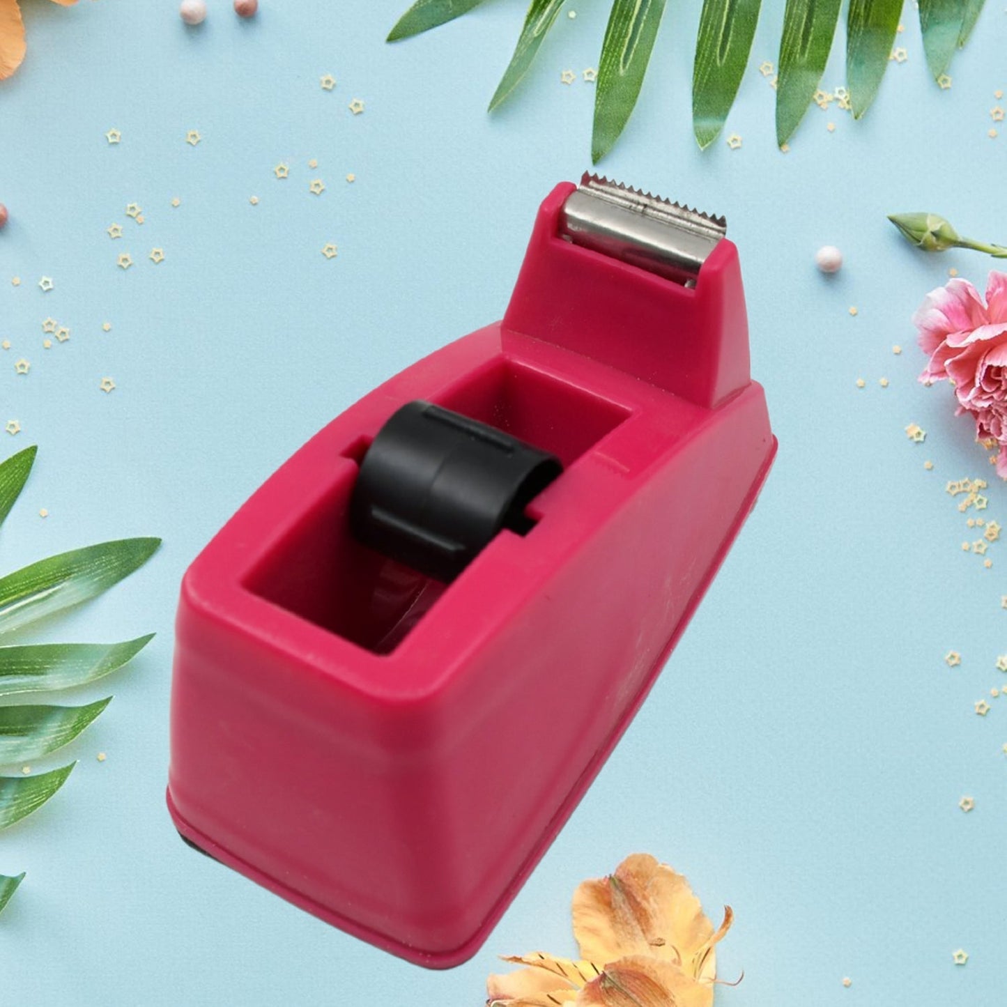 Plastic Tape Dispenser & Cutter for Home, Office & School (1 pc / B Grade)