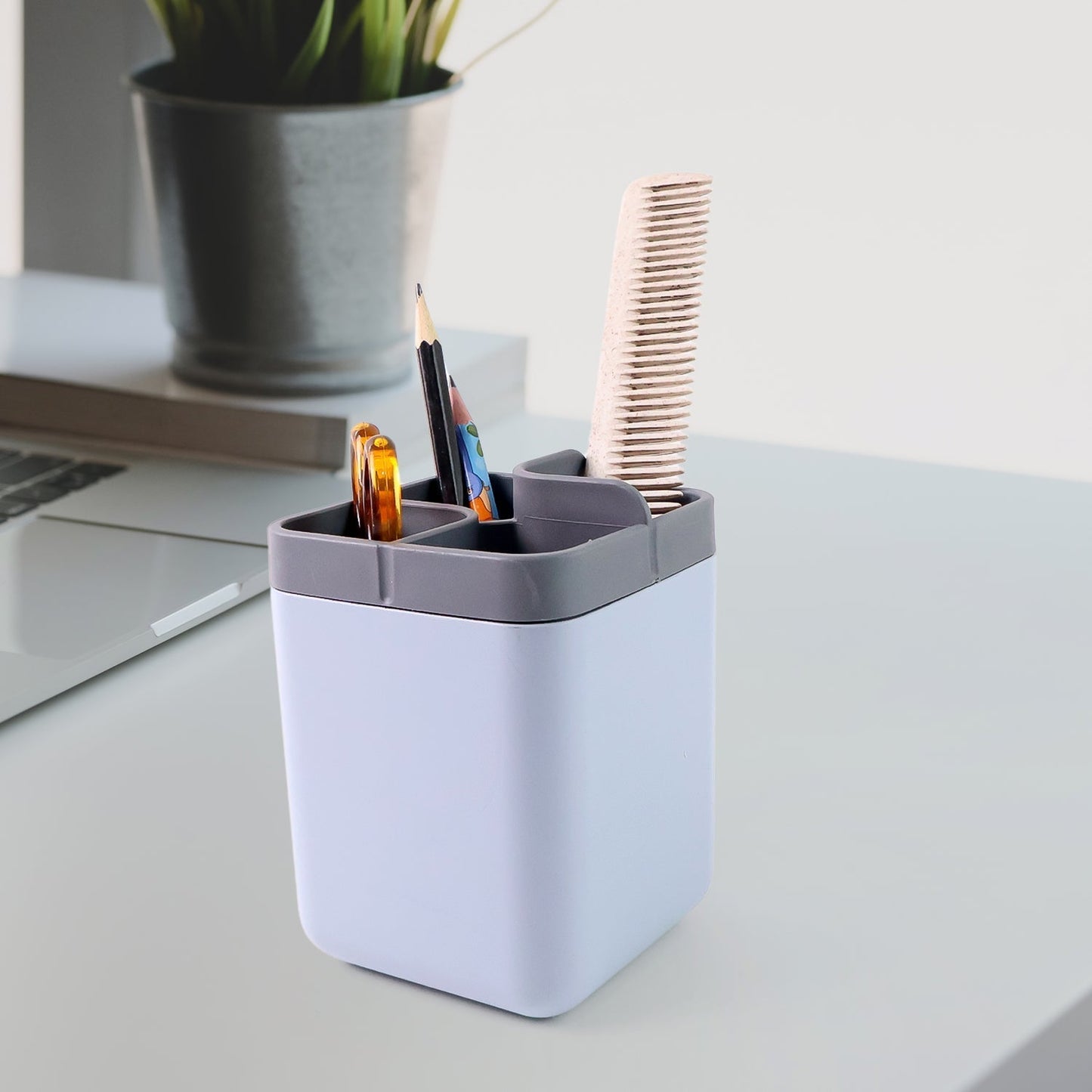 Supermom Multi-Compartment Desk Organizer Utility Holder (1 Pc)