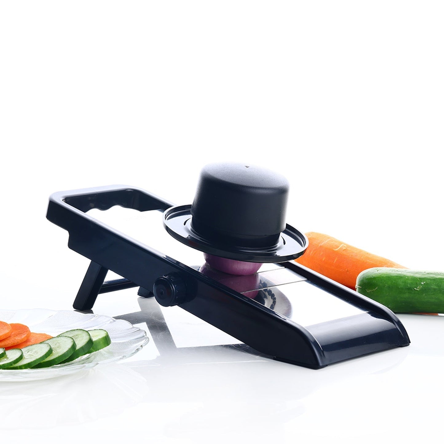 Premium Multipurpose Potato / Onion Slicer and Grater, Potato Slicer for Chips, Vegetable Slicer Machine, Chips Cutter, Potato Slicer for Chips, Onion Slicer (Adjustable Slicer)