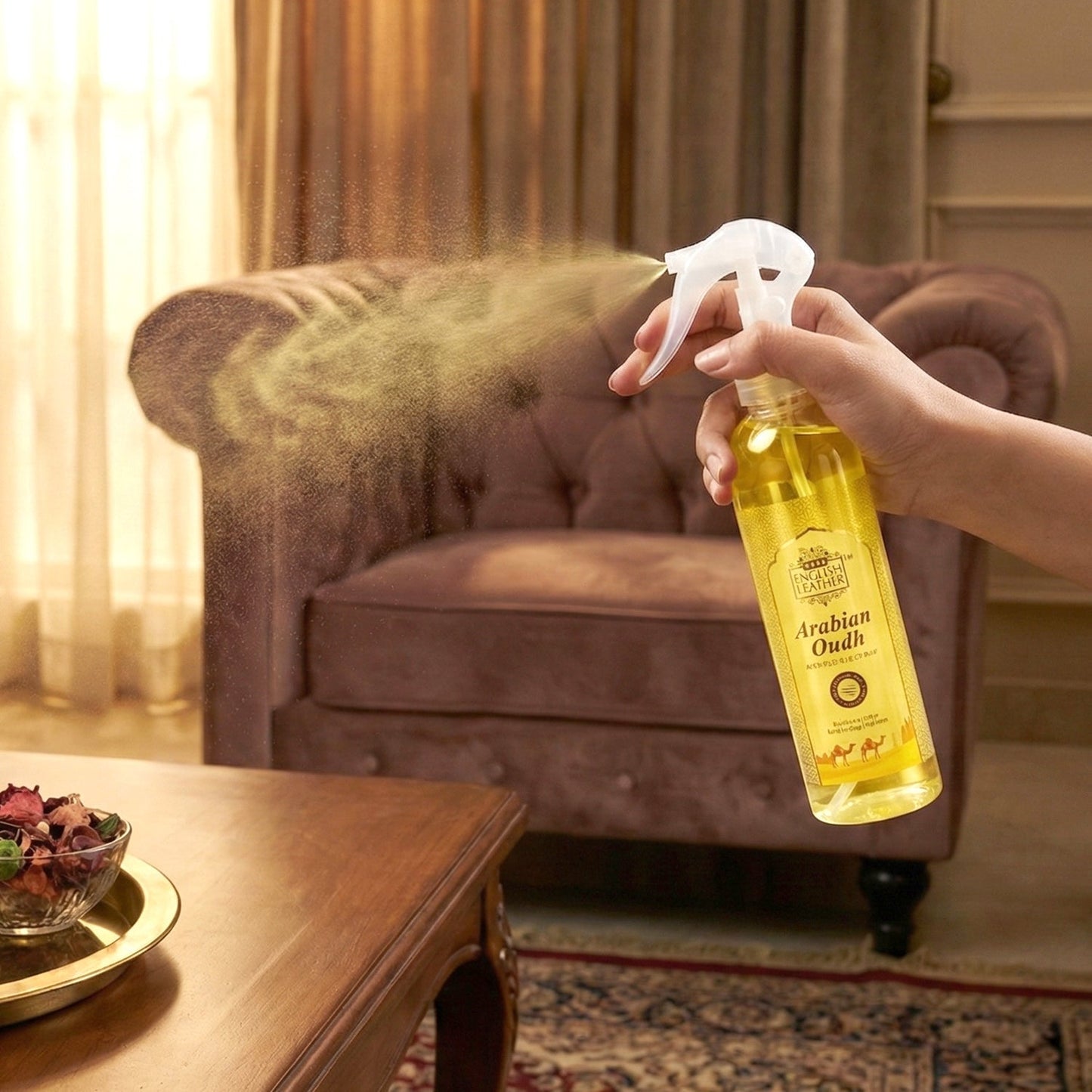 Arabian Oudh Air Freshener Spray for Home, Room & Office Use (250 Ml)