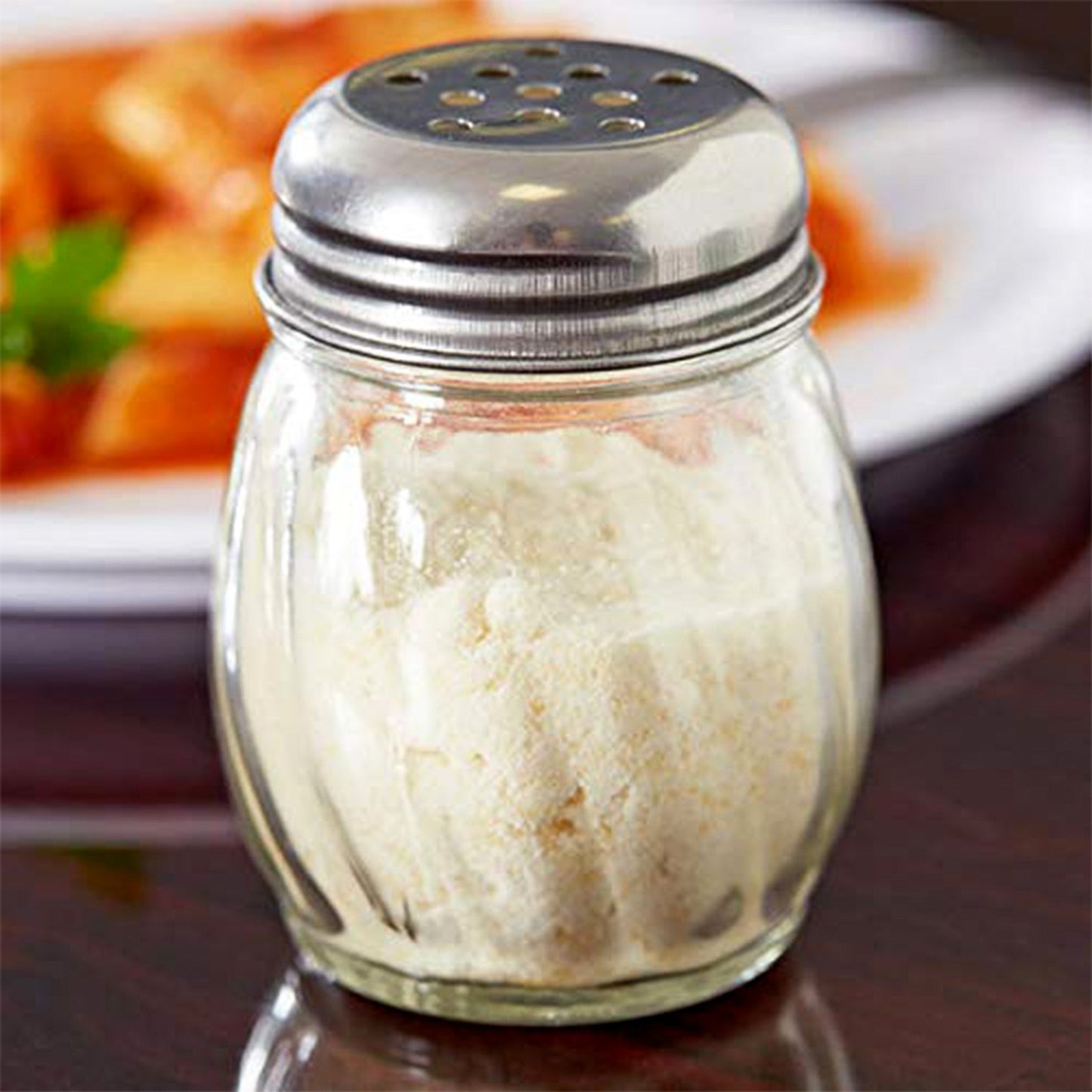 Apex Oregano & Chilli Flakes Dispenser Set – 2 Pcs Plastic Spice Shaker with Stainless Steel Lid