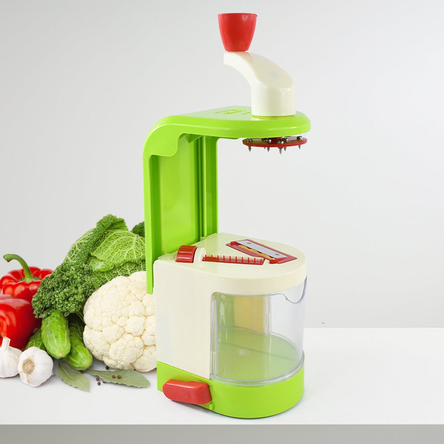 Ritu Multi-Function Spiral Potato Twister & Snack Maker Machine (1 Set)