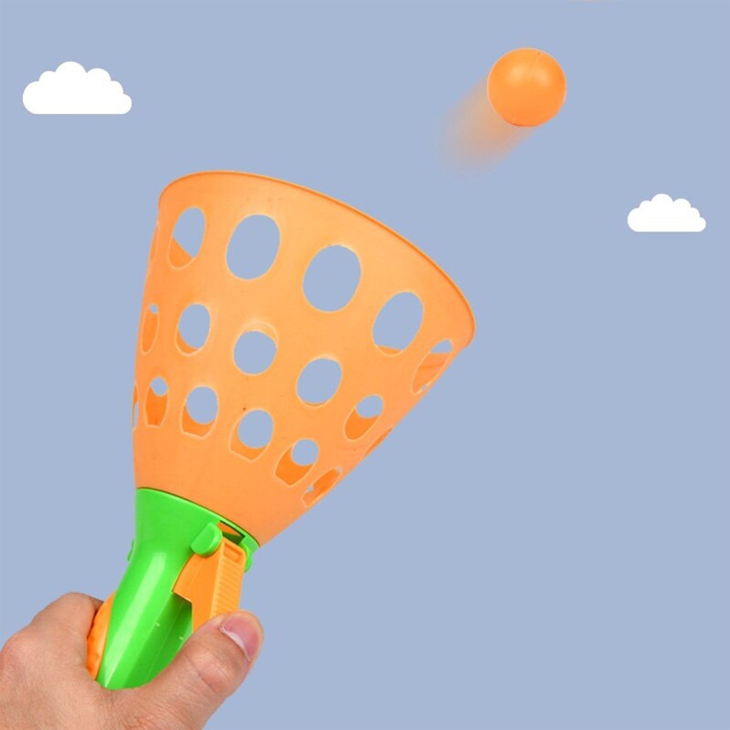 Catapult Butt Ball Toy widely used by kids and childrens for playing and entertainment purposes and all etc.