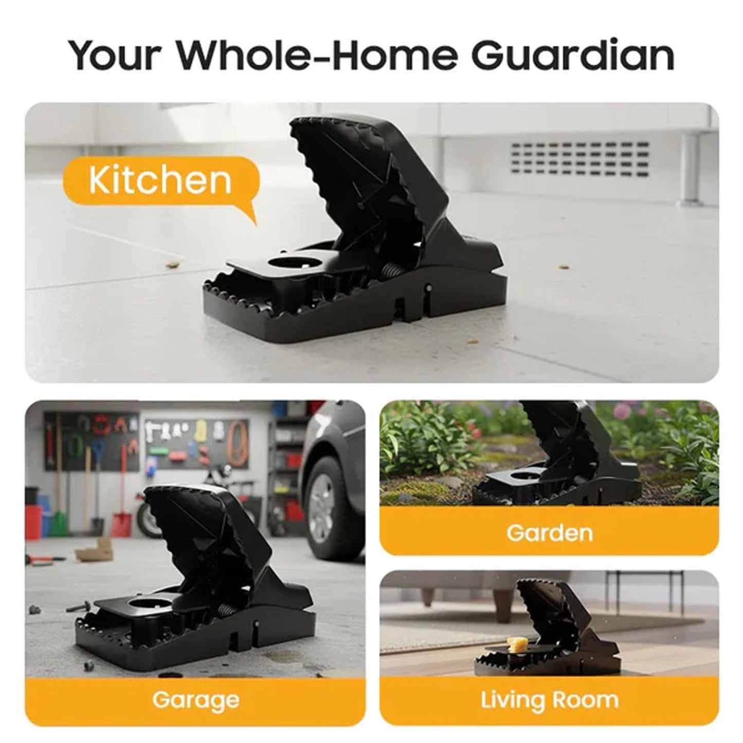 Plastic Heavy Duty Big Mouse Trap (1 Pc)