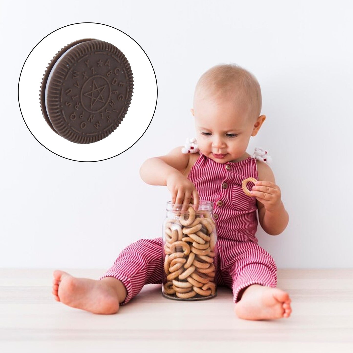 Silicone Baby Teething Toys (1 Pc / Mix Design)