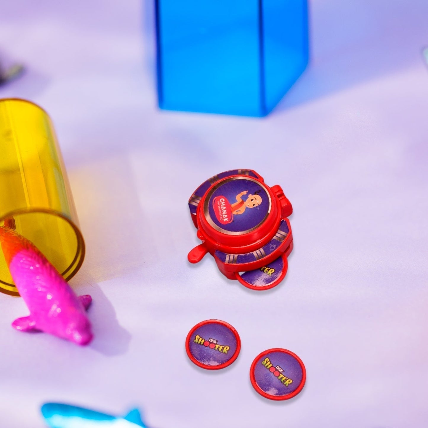 Exciting Hand Disk Shooter Toy Game Set for Kids – Indoor & Outdoor Fun