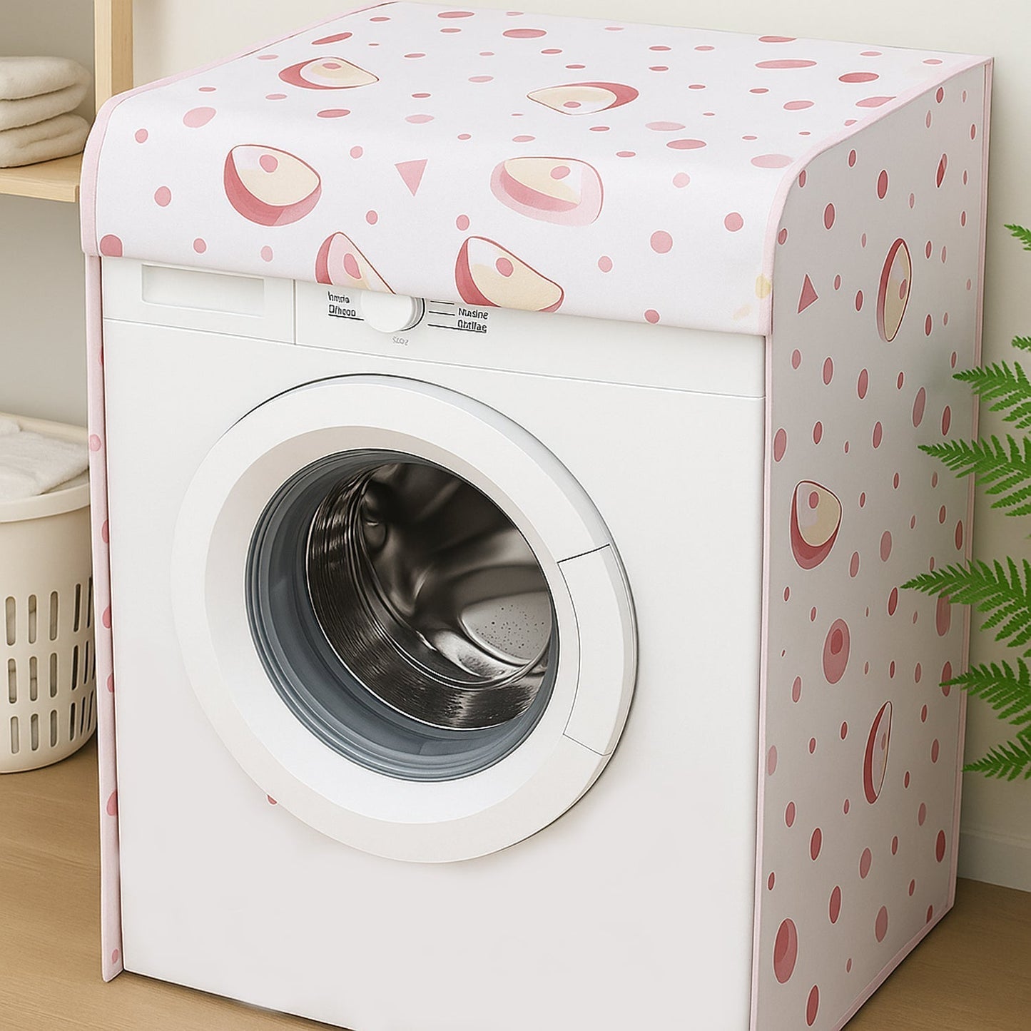 Waterproof Washing Machine Cover 58x62x85 cm (1 Pc / Mix Design)