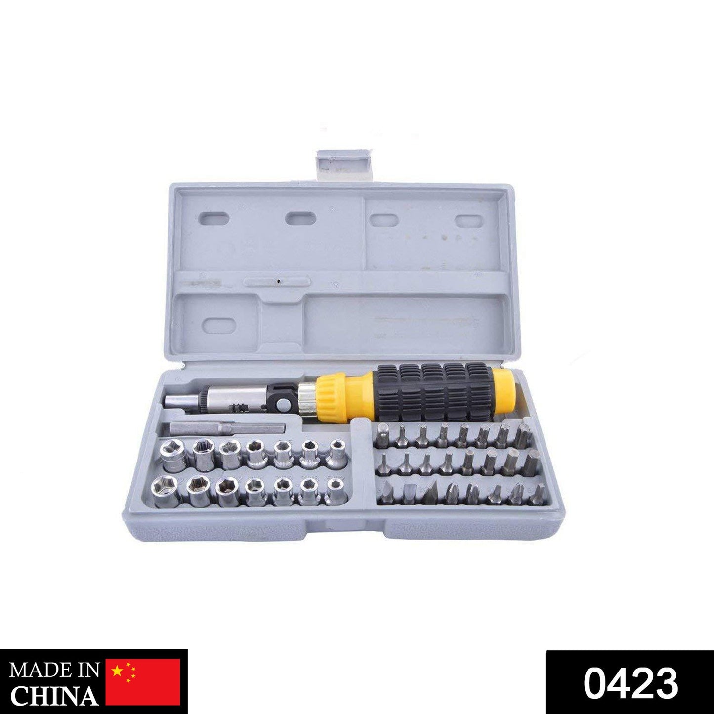 Socket and Screwdriver Tool Kit Accessories (41 pcs)