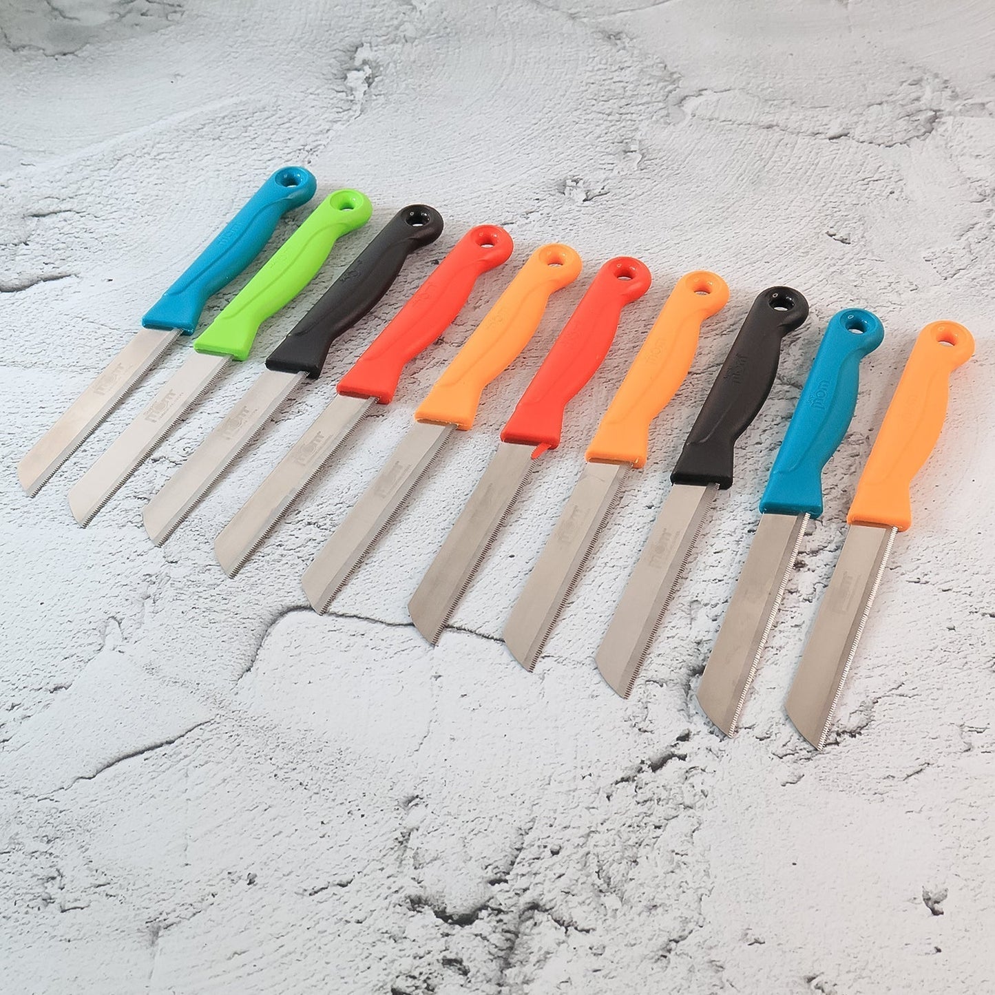 Supermom Stainless Steel Kitchen Laser Knife (10 Pc / Set)