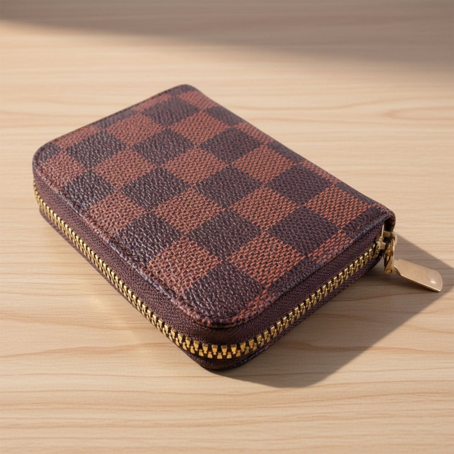 Zip Card Holder Wallet – Multi Card Organizer Case (1 Pc)