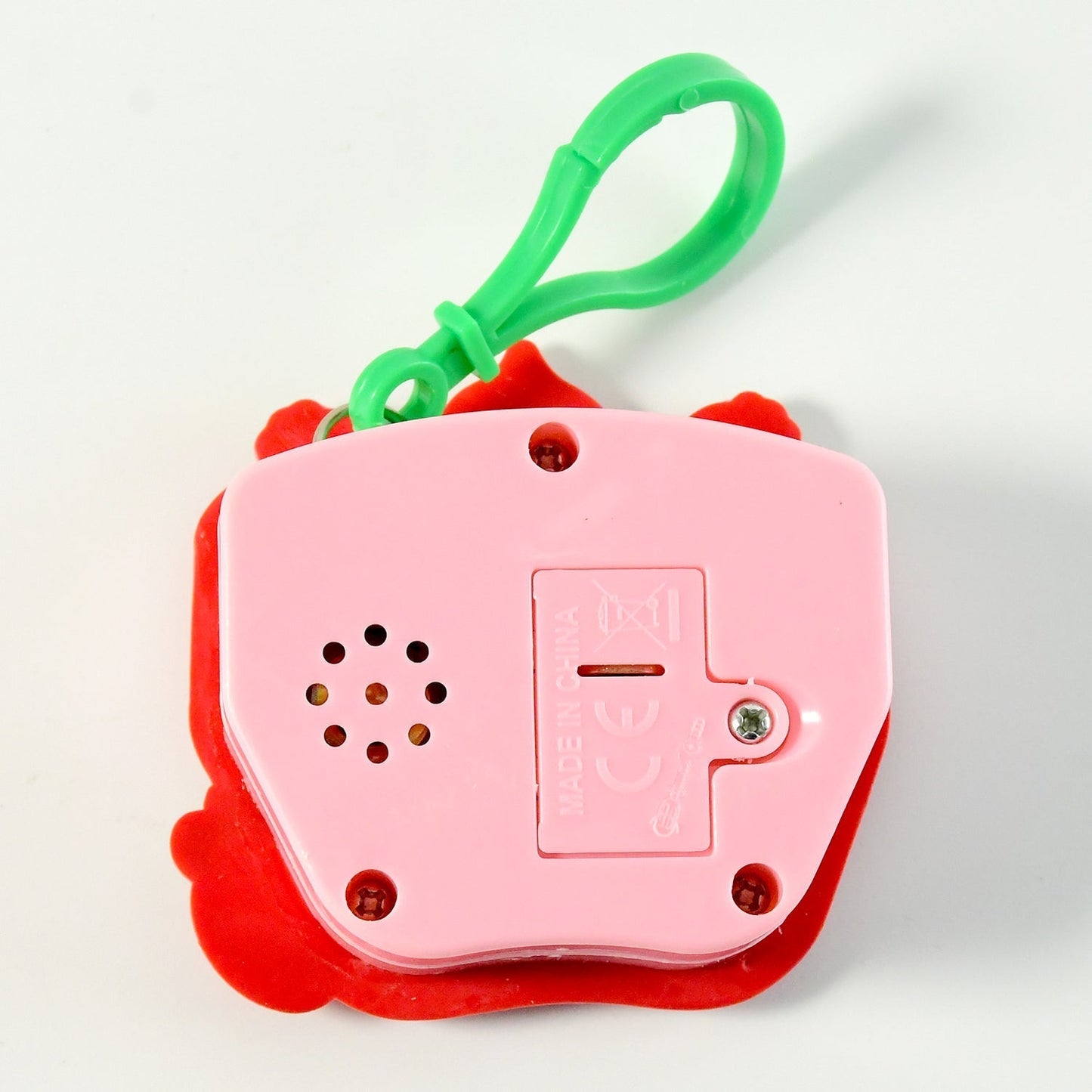 Cartoon Push Button Keychain Toy - (1 Pc)