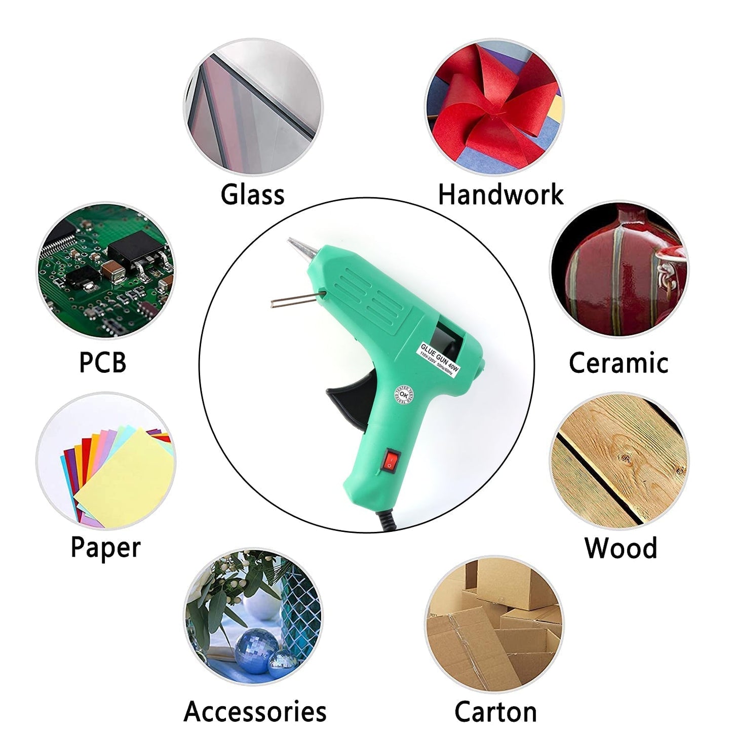 Glue Gun (40 watt) gluegun, Hot Melt