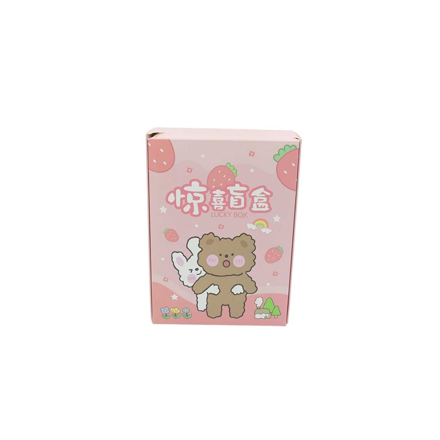 Cartoon Stationery Box Cartoon Design School Box Book , diary , Pen , Eraser, Sharpner , Sticker & Pen Refill Student Gift School box (1 box)