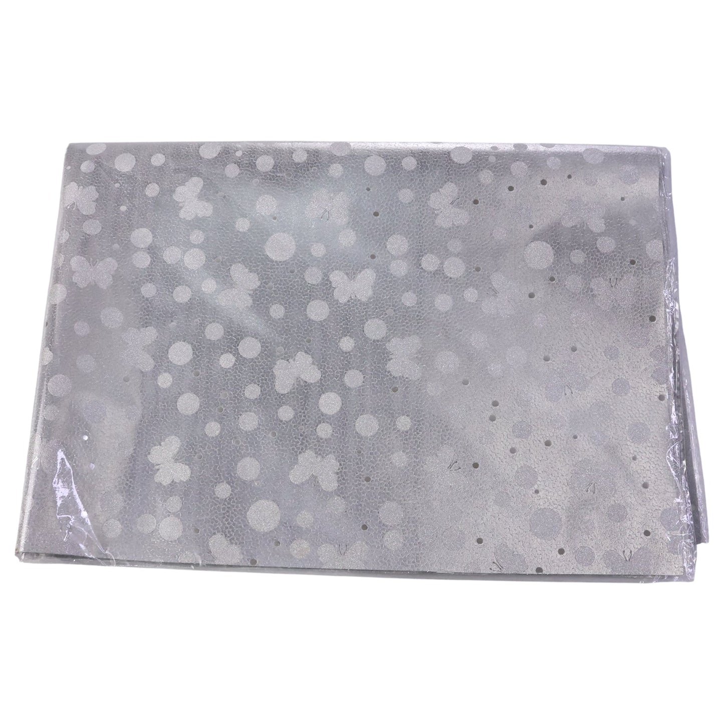 Decorative Silver Gift Wrapping Paper Sheets (1 pkt / Approx 20 Pcs / Mix Color)