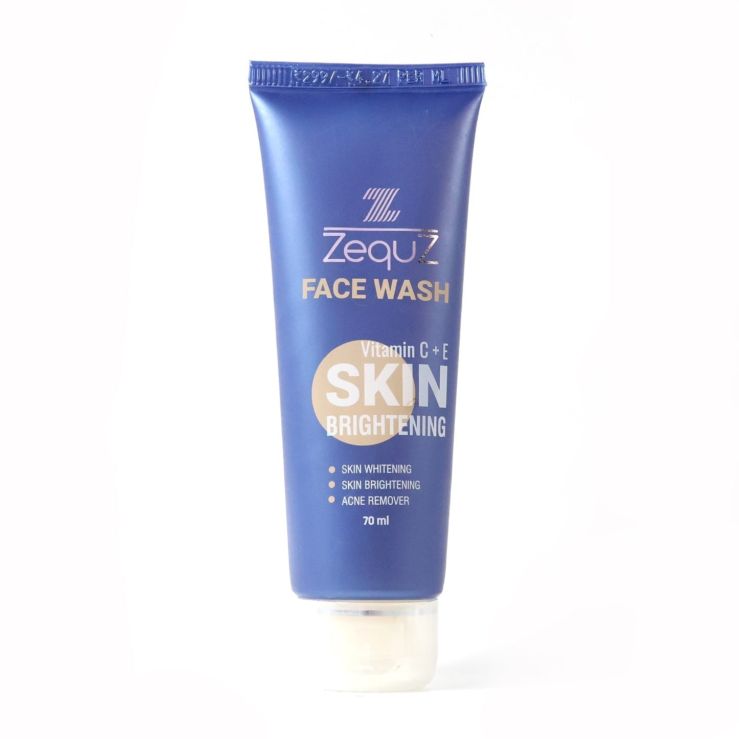 Zequz Vitamin C + E Brightening Face Wash - (1 Pc / 70 ML)