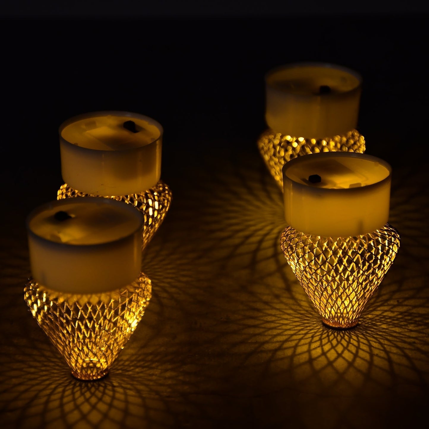 12Pcs Flameless LED Tea Light Candles for Home & Event Decor