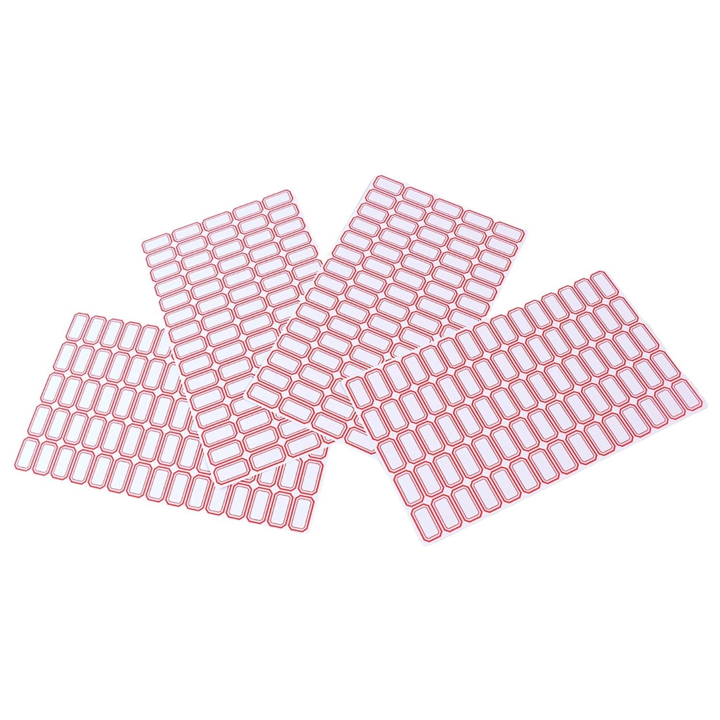 Multipurpose Blank Label Sticker Sheets (50 Sheet Set)