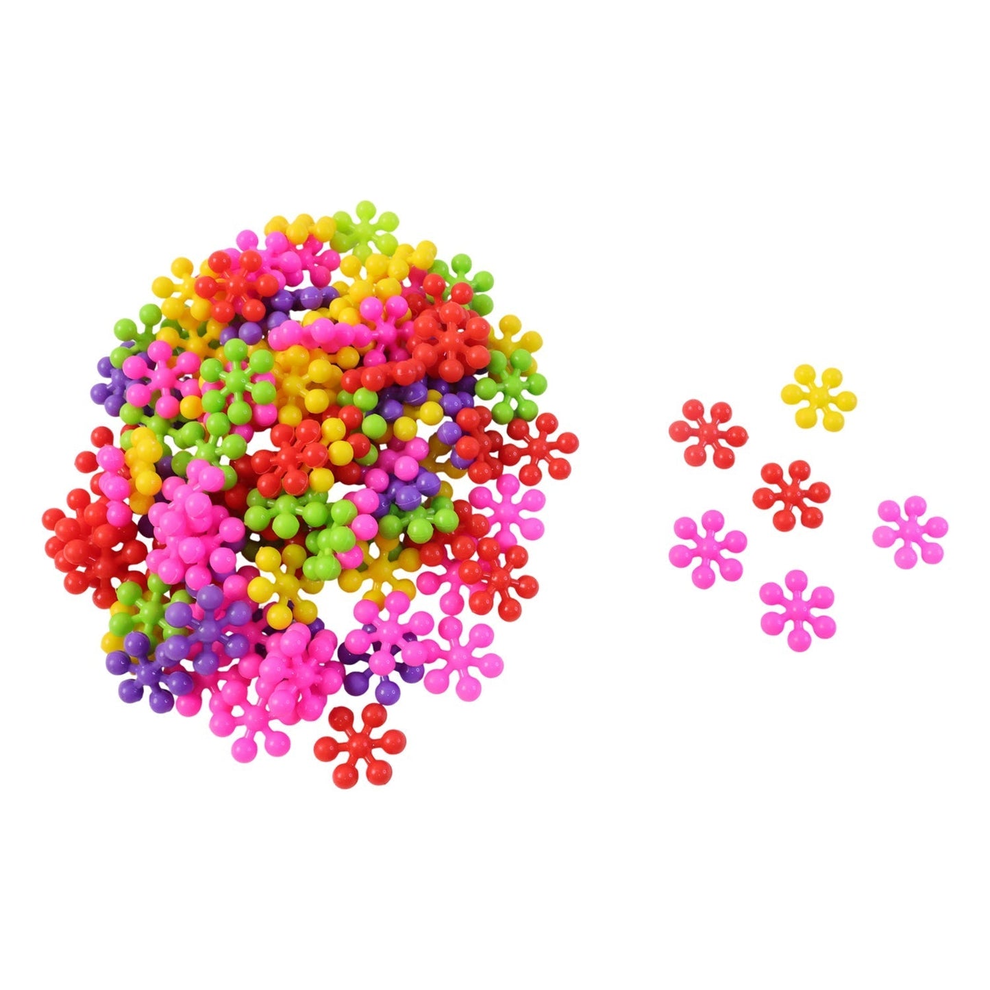 DIY Building Blocks Toy for Kids – Colourful Creative Puzzle (1 Set)