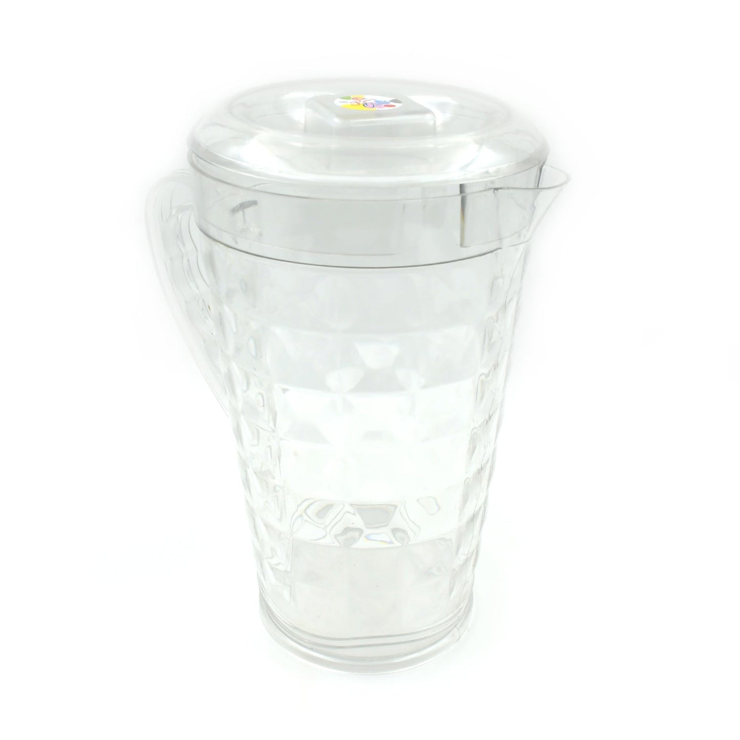 Mocktail Pet Jug Plastic Jug With lid, Drinking Beverage Jag, Transparent Tableware Reusable BPA Free, Plastic Water jug for Home use, Perfect for Home, Restaurants