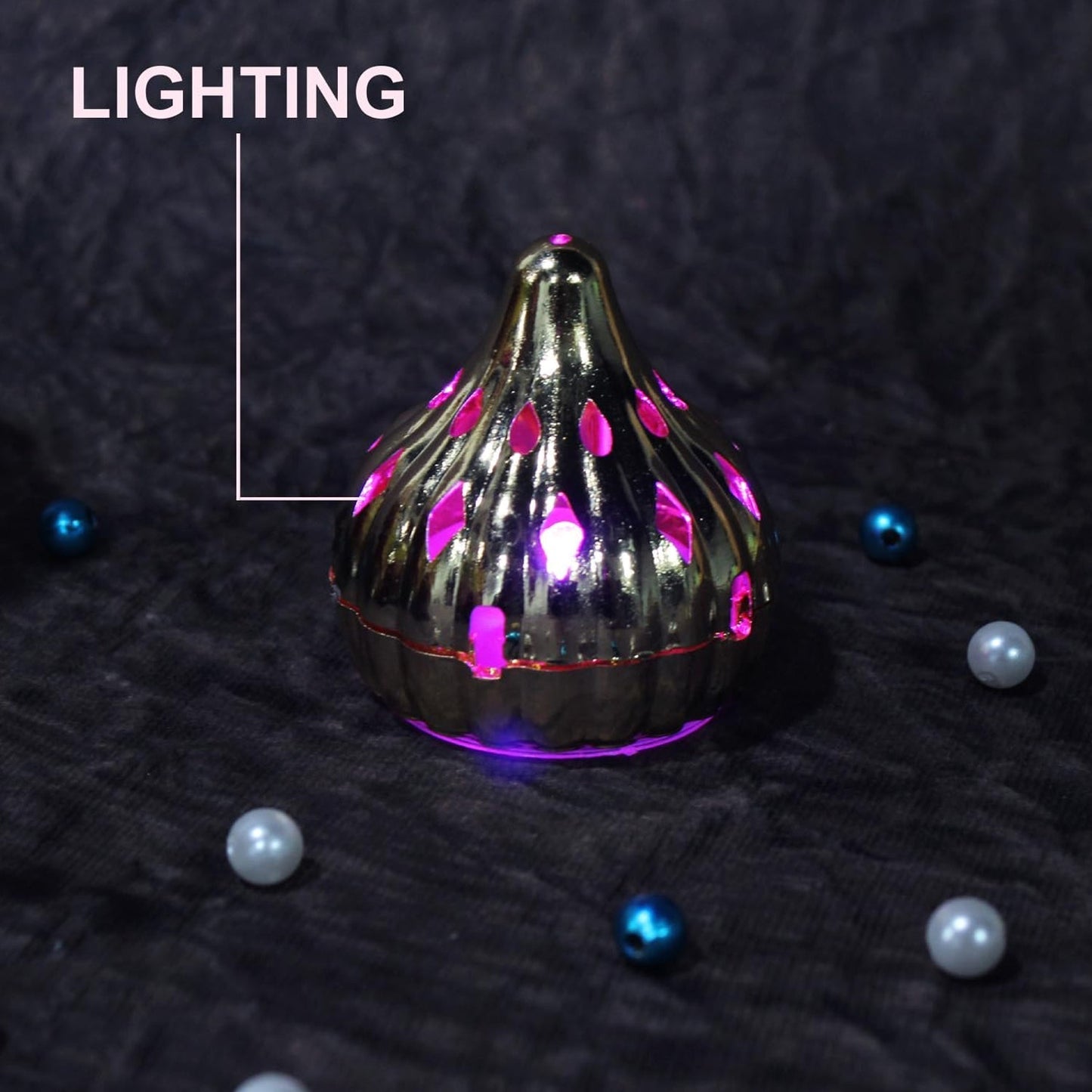 Multicolor Modak Shaped Color Changing LED Light (1 Pc)