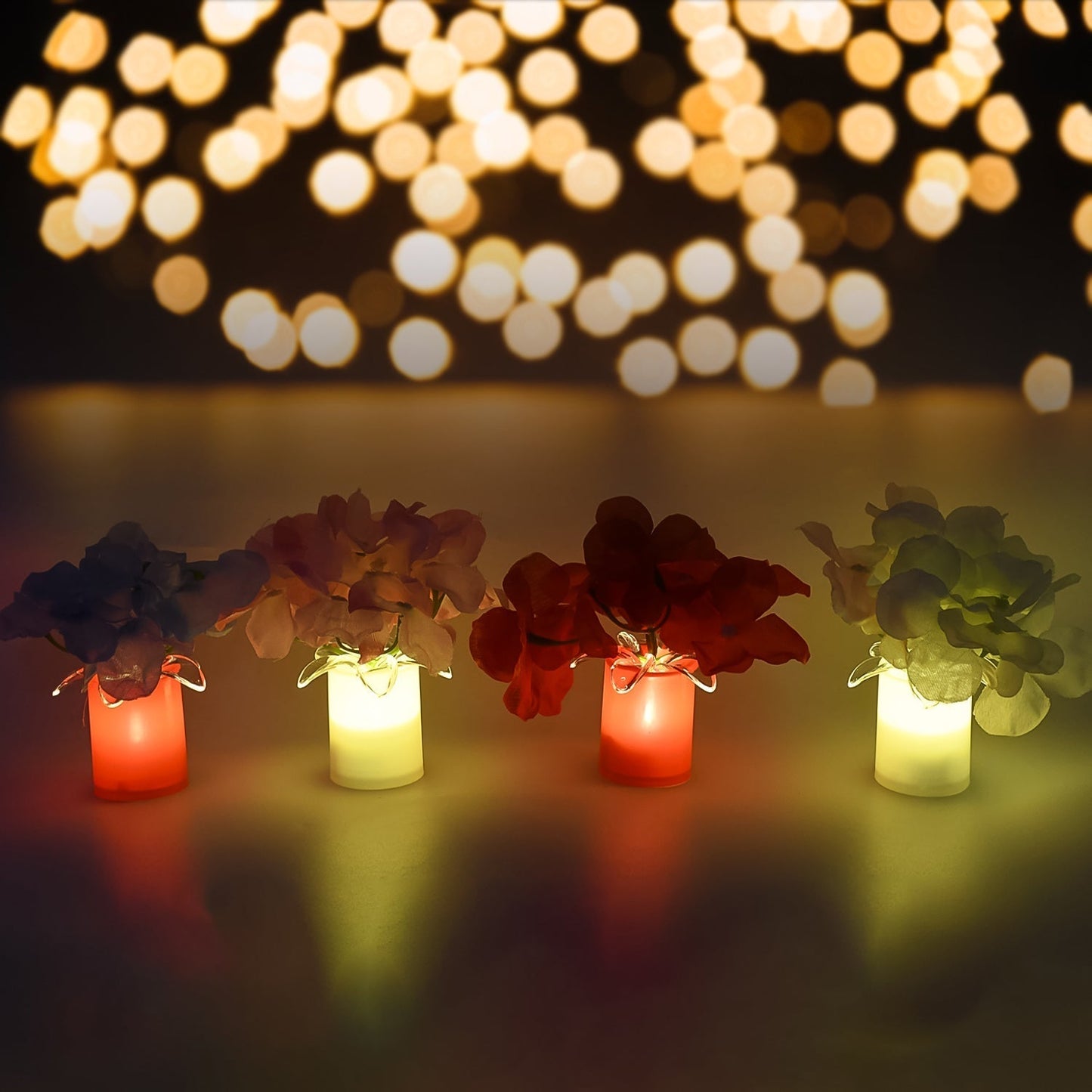 LED Mood Lights Bedroom Interior Decor Lighting (12 Pcs Set)