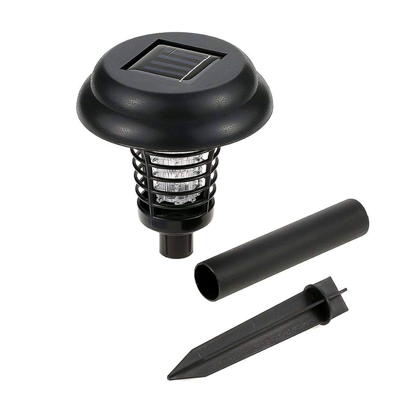 Garden Lighting UV LED Solar Powered LED Mosquito Trap / Bug Zapper (2 Pc)