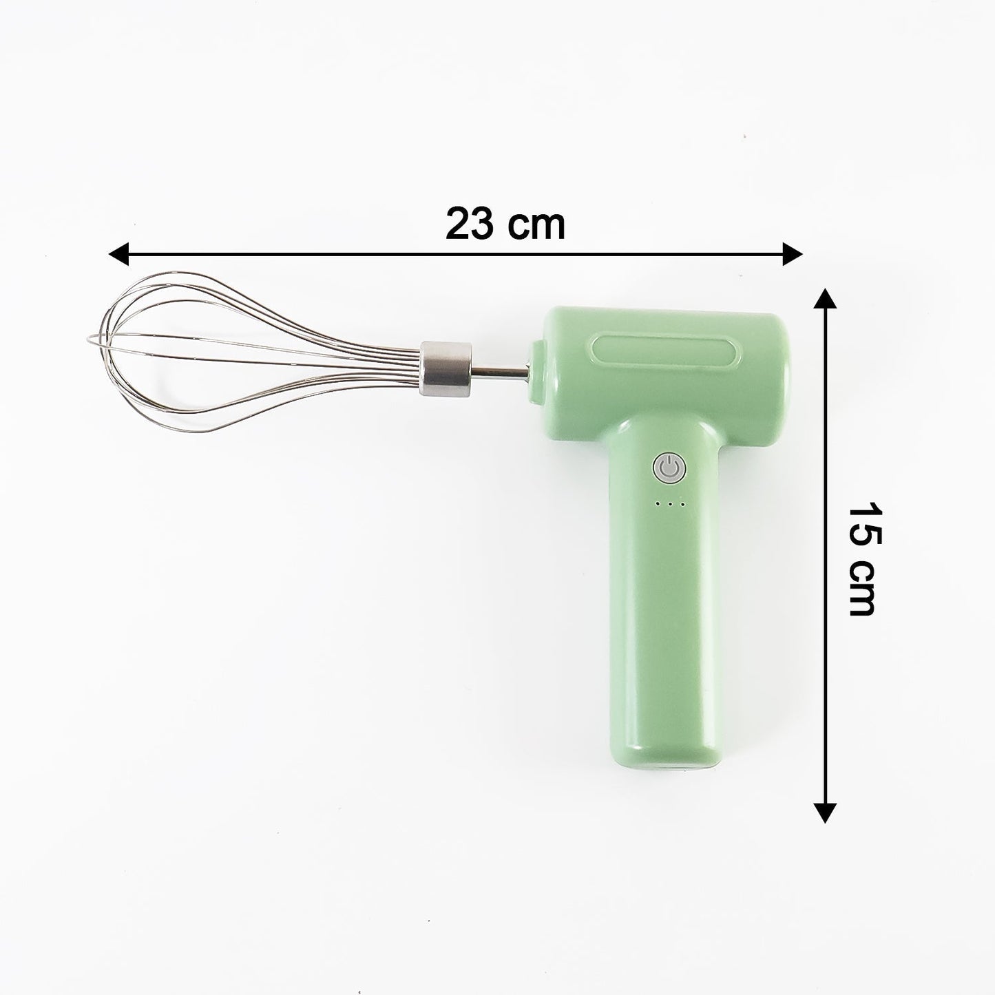 Cordless Electric Whisk & Egg Beater - (1 Pc)