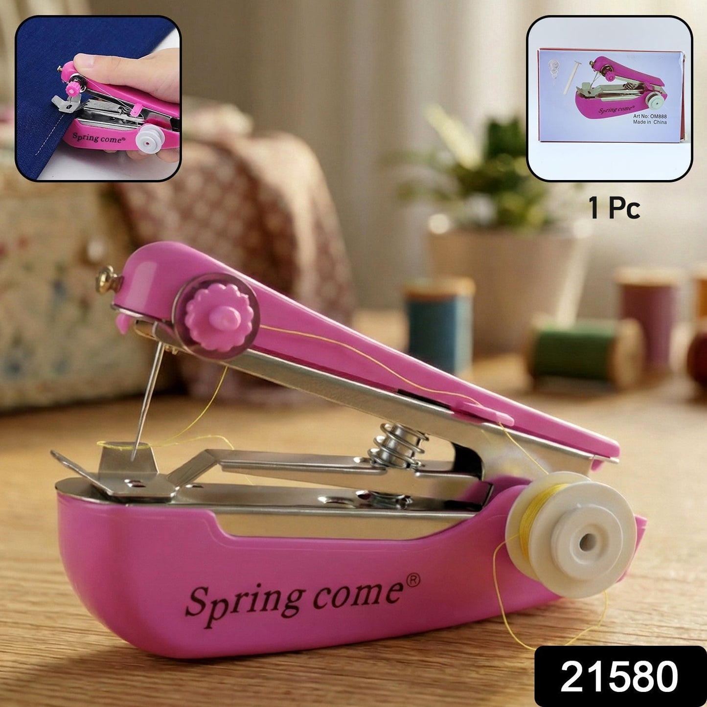 Portable Handheld Mini Sewing Machine (1 Pc)