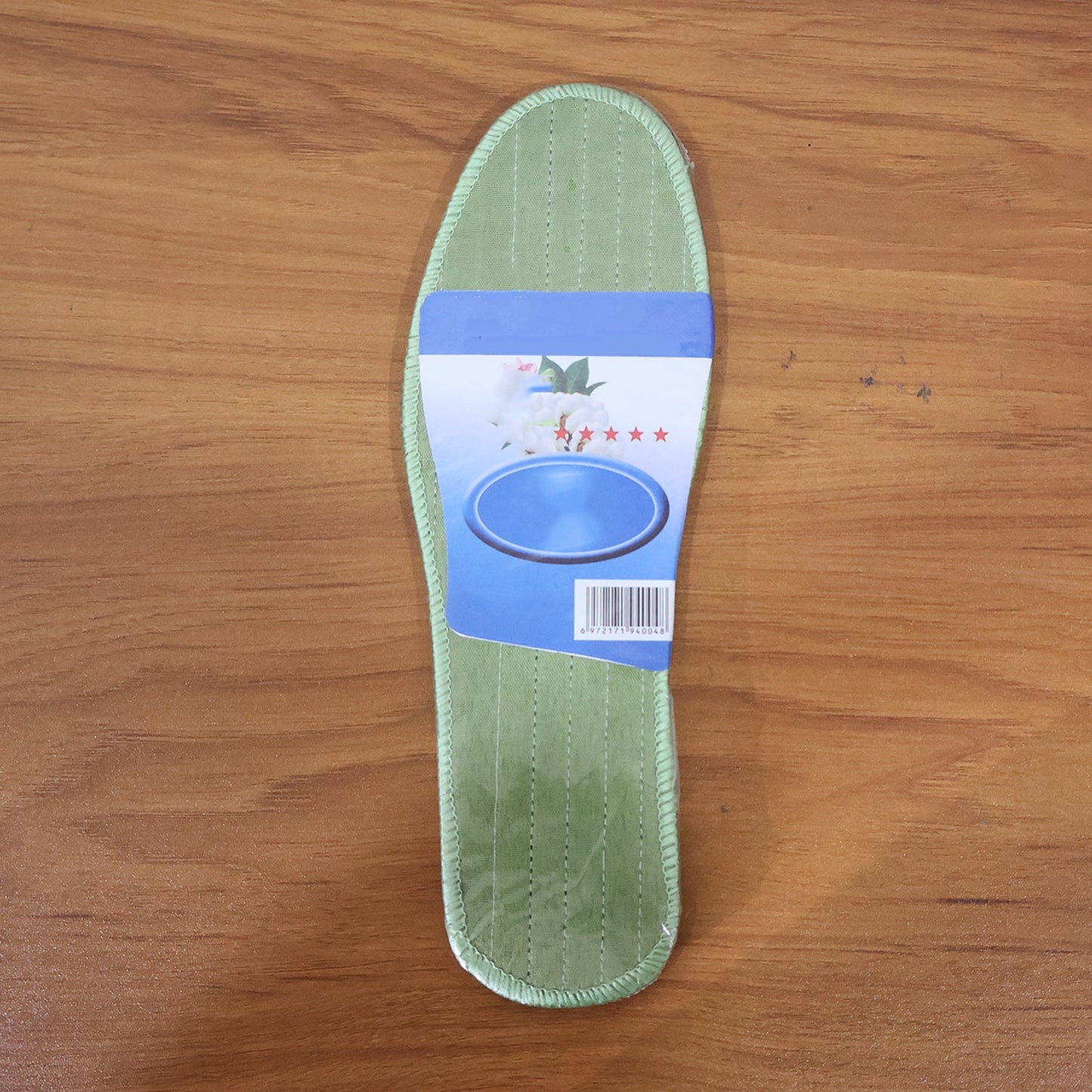 Premium Comfort Shoe Insoles for Daily Foot Support Size 44 (1 Pair / Mix Design)
