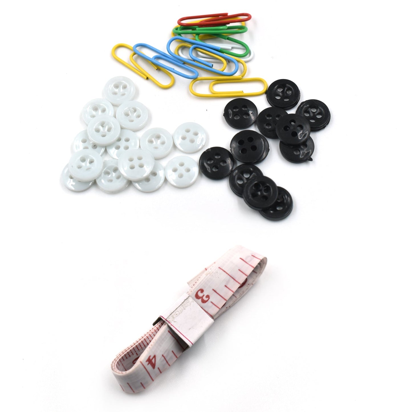 62 Pc Sewing Set used for sewing of clothes and fabrics including all home purposes.