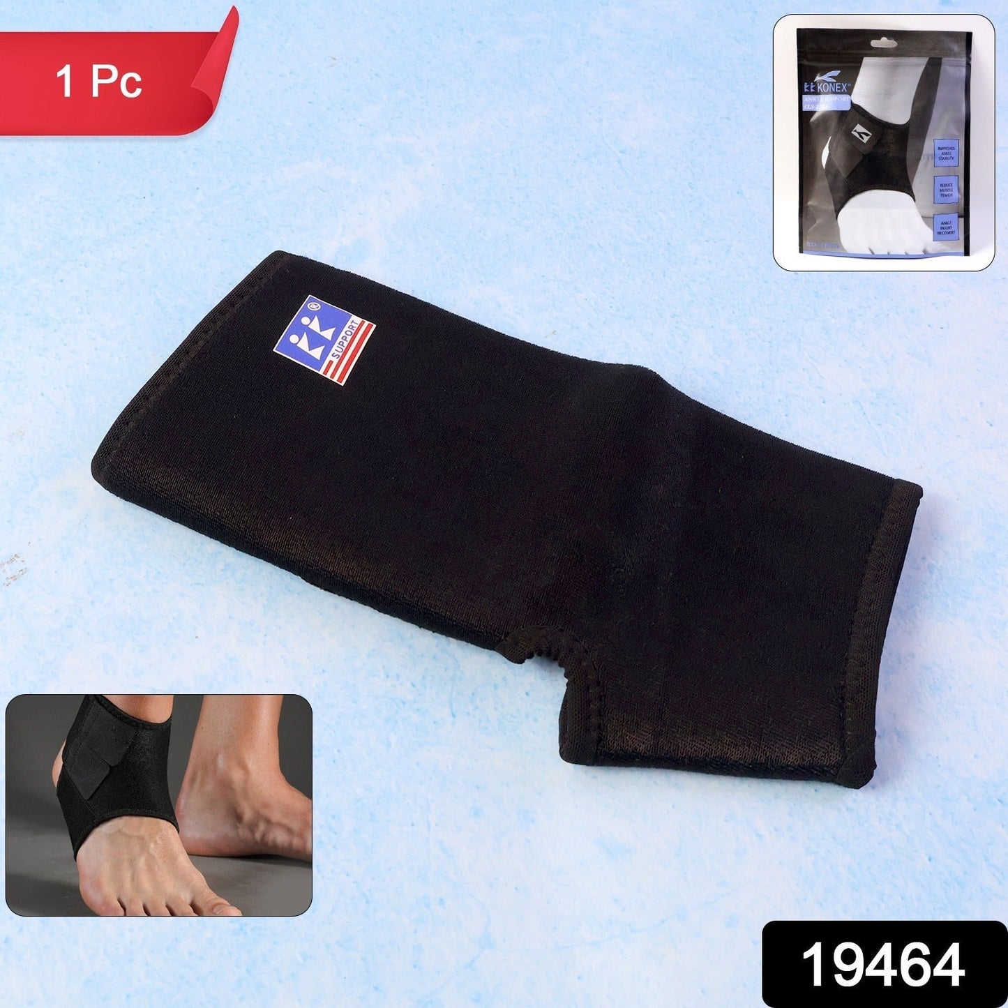 Adjustable Open-Patella Knee Support Brace (1 Pc)