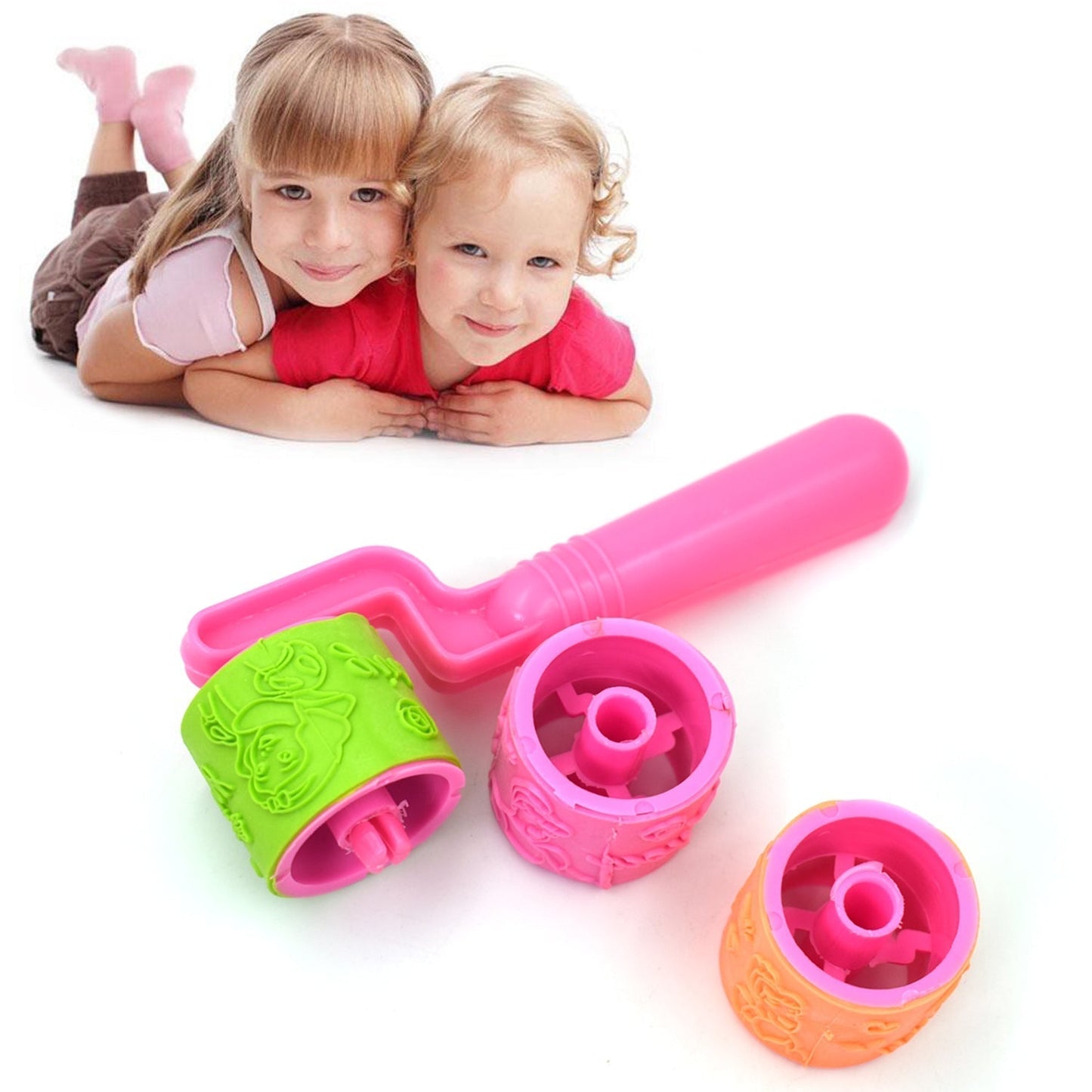 Roller Stamp used in all types of household places by kids and children’s for playing purposes.