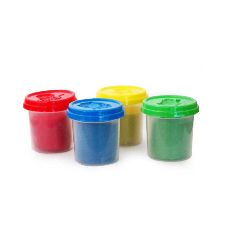 Non-Toxic Creative 50 Dough Clay Mould 5 Different Colors, (Pack of 6 Pcs)