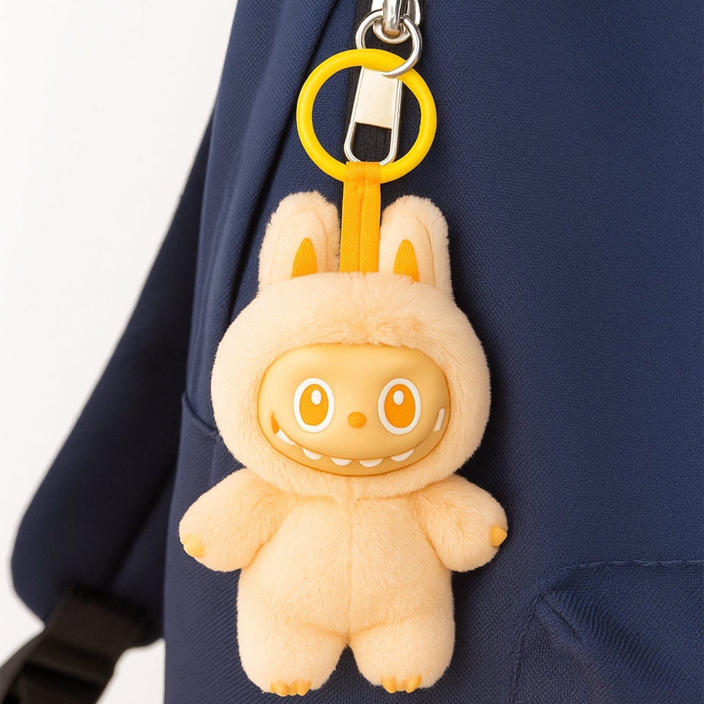 Plush Toy Cartoon Keychain with Hook Assorted Colorful Animal Design Have a Seat Vinyl Plush Blind Box 1 Pc (Mix Design)