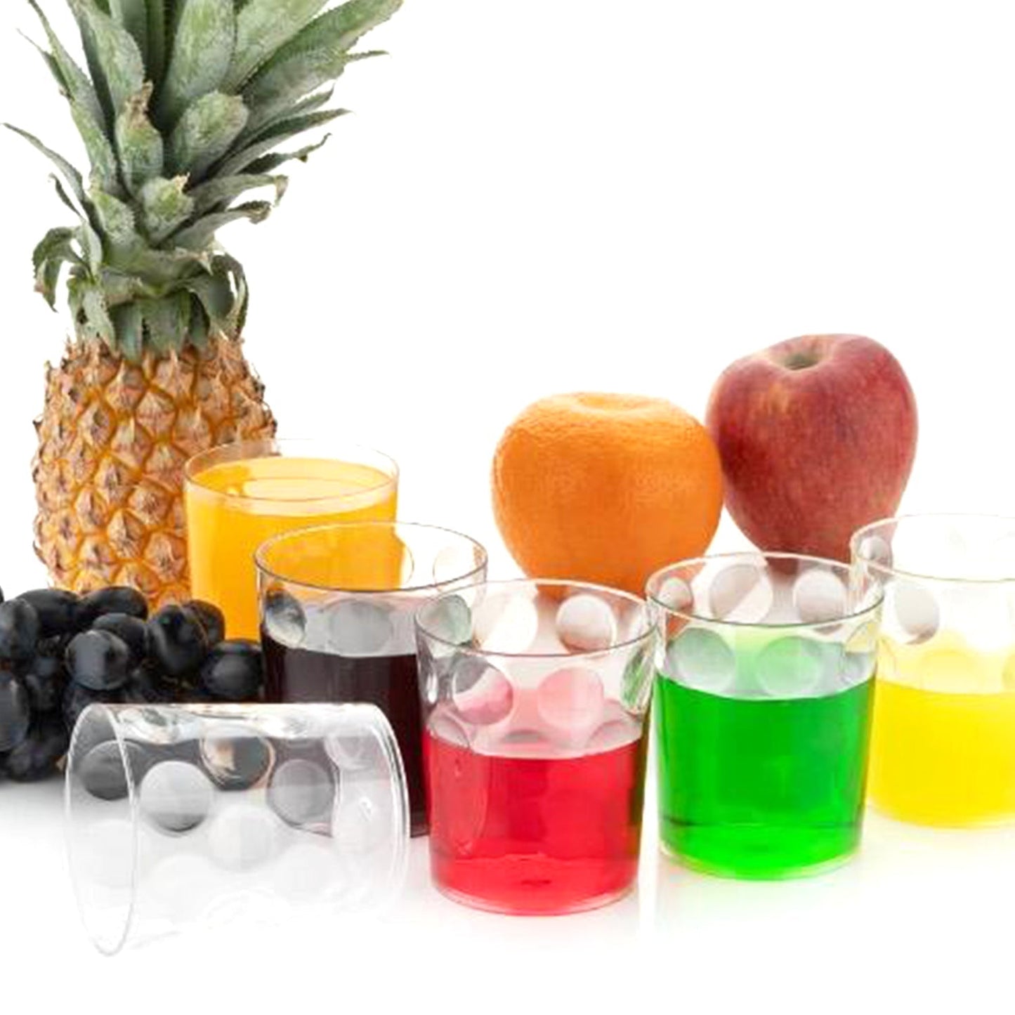 Multi Purpose Unbreakable Drinking Glass (Set of 6 Pieces) (300ml)