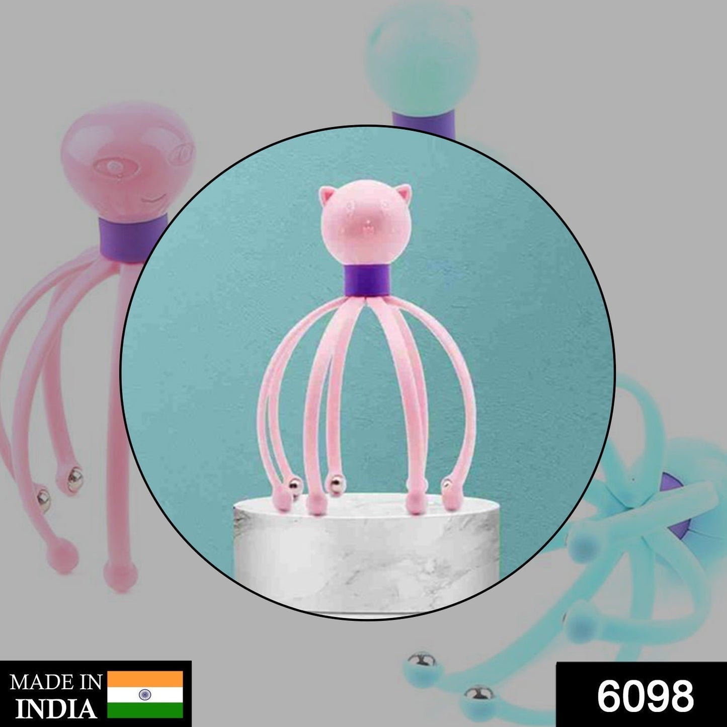 Octopus Stress Relief Therapeutic Scalp Massager