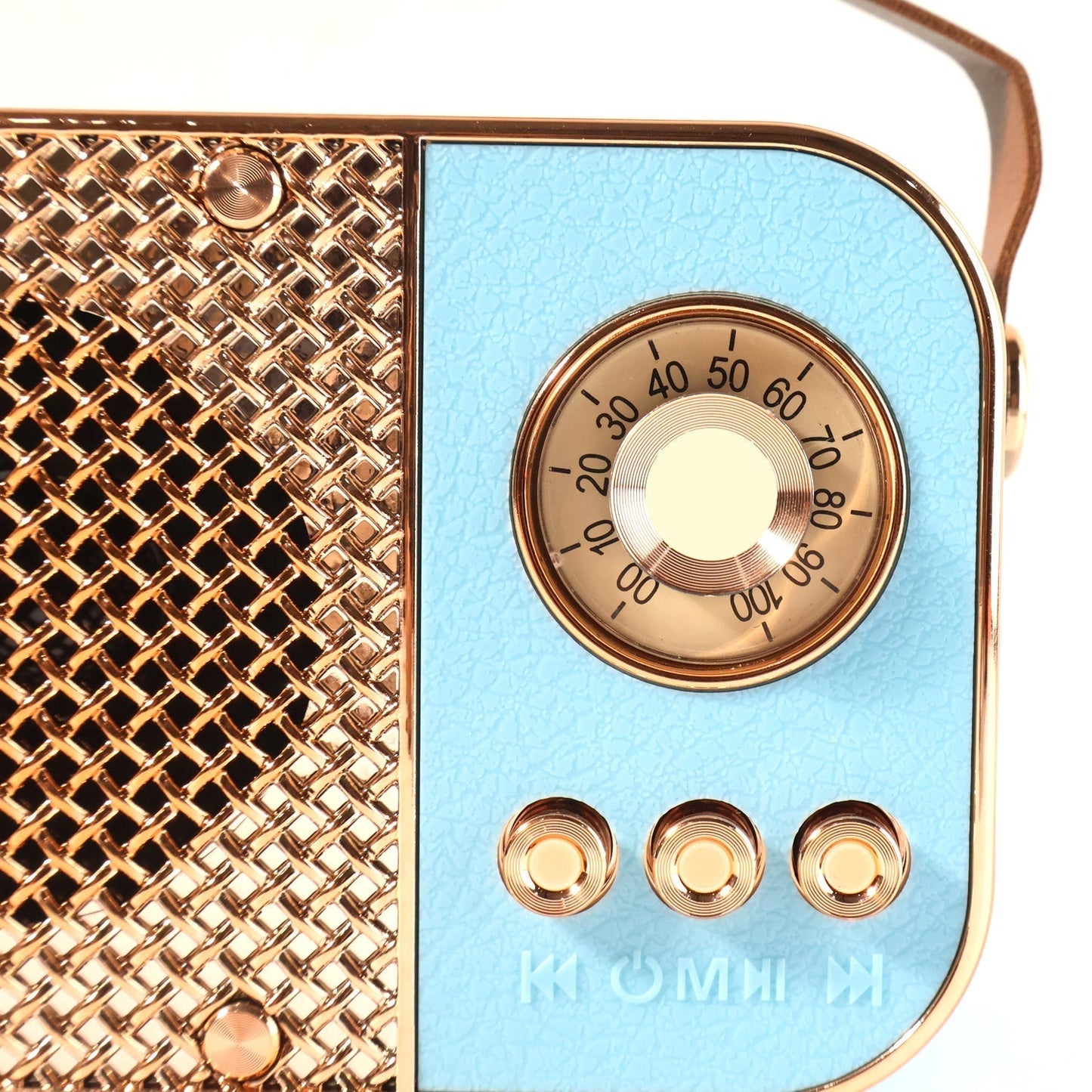 Vintage Style Wireless Portable Speaker with Retro Radio (1 Pc)