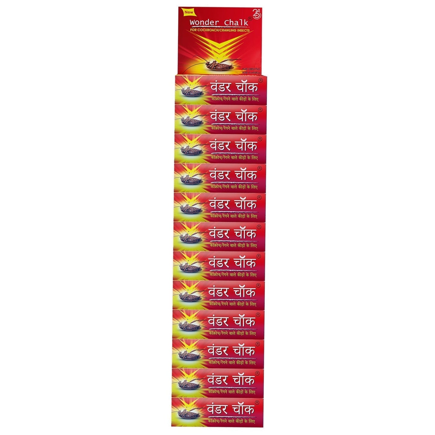 Strong Cockroach Chalk Cockroach Killer Insecticide Repellent Insect Control wonder chalk (12pc)-