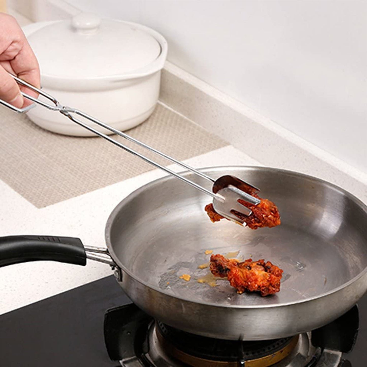 HANDLE COOKING TONG, SALAD TONG, BUFFET BARBECUE CLIP