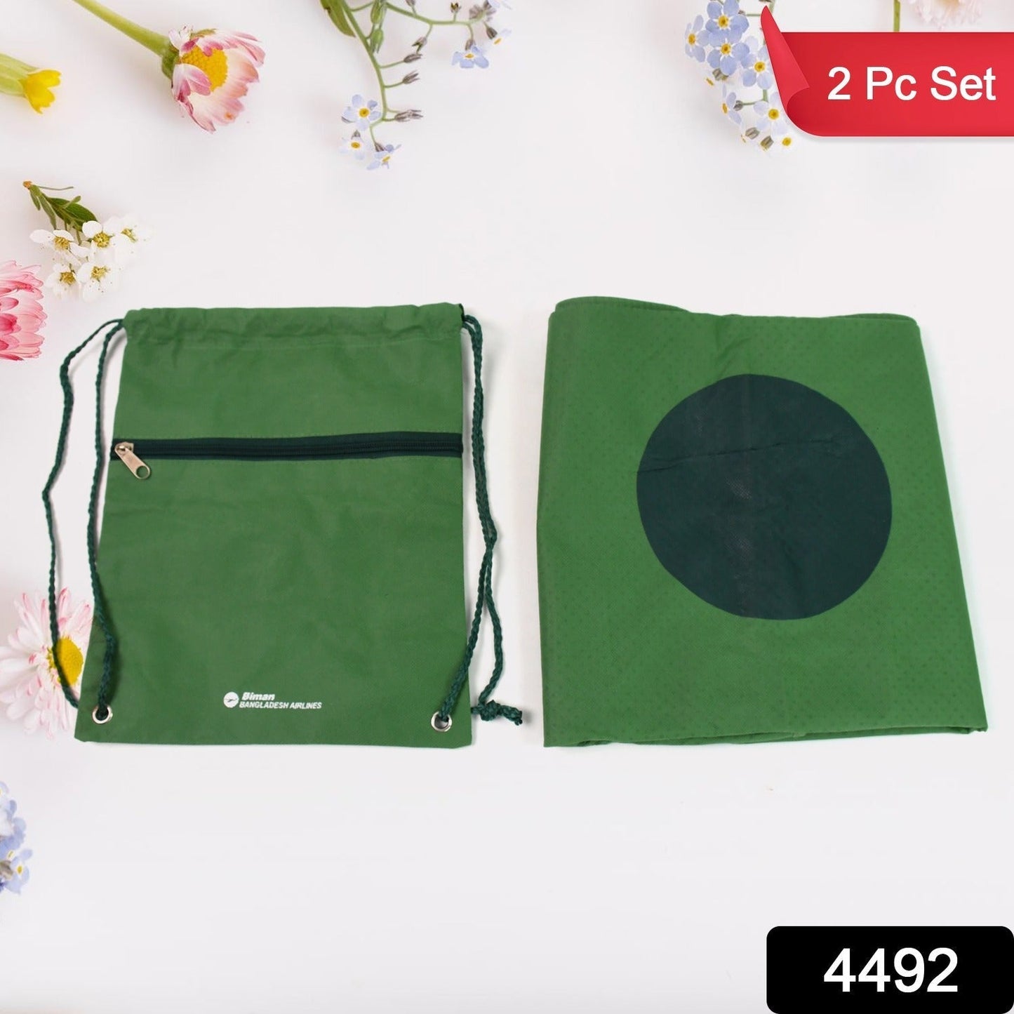 2 in 1 Shoulder Kit Bag with Musallah & Small Bag (2 Pcs Set)