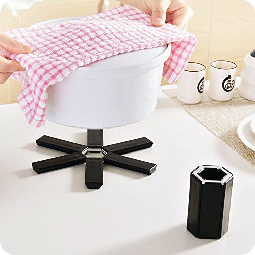 Foldable Non-Slip Heat-Resistant Hotmat for Kitchen – Compact and Durable